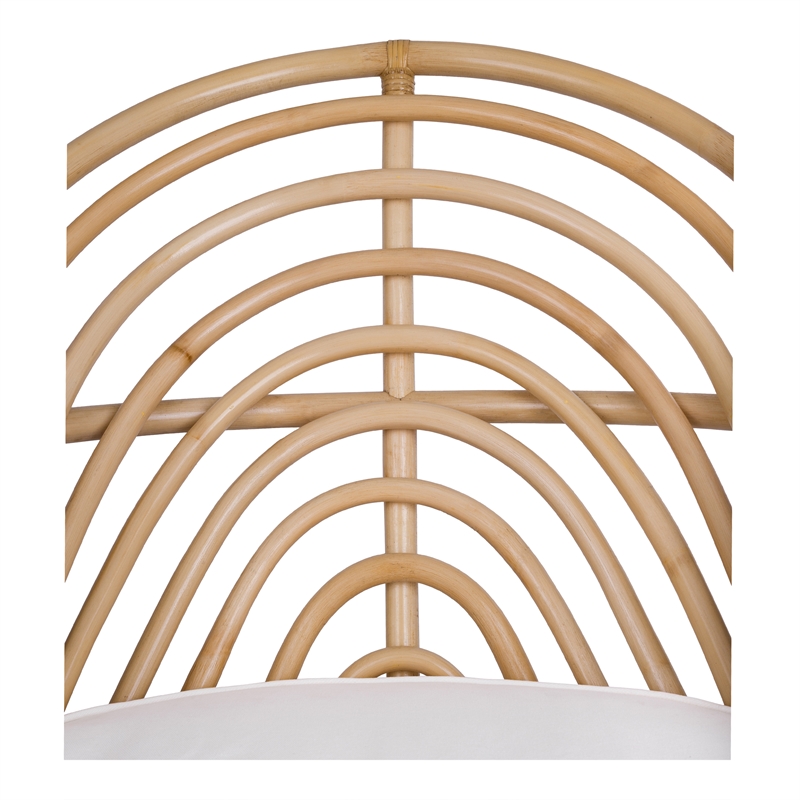 New Pacific Direct Lana Rattan Accent Arm Chair