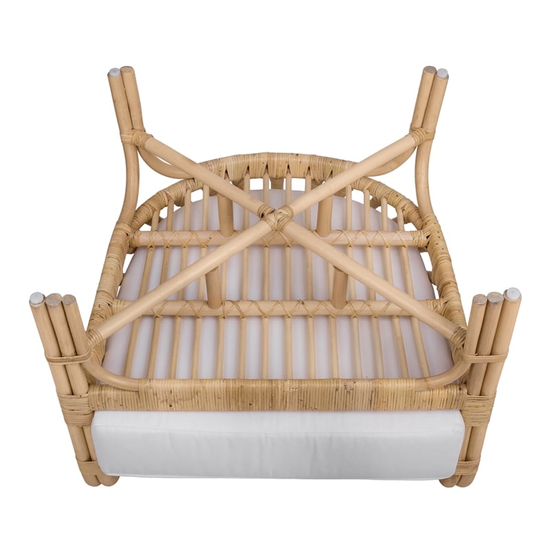 New Pacific Direct Lana Rattan Accent Arm Chair