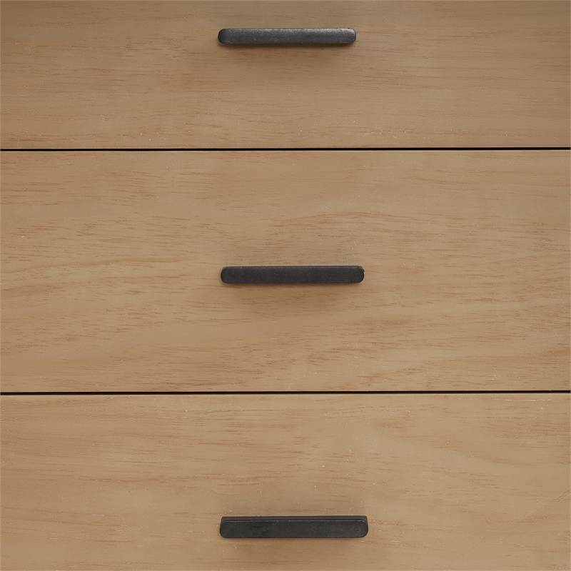 New Pacific Direct Bloomfield Dresser 6 Drawers in Natural Pine