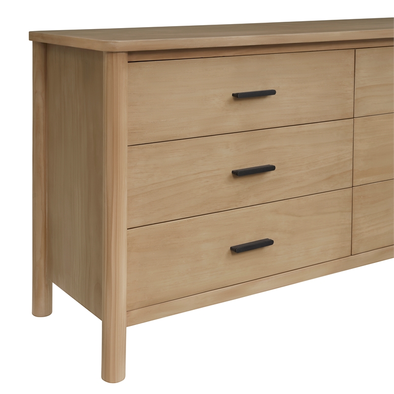 New Pacific Direct Bloomfield Dresser 6 Drawers in Natural Pine