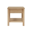 NPD Furniture Bloomfield Nightstand/Side Table in Natural Pine