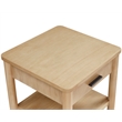 NPD Furniture Bloomfield Nightstand/Side Table in Natural Pine