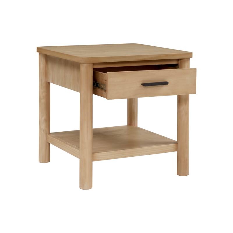 NPD Furniture Bloomfield Nightstand/Side Table in Natural Pine