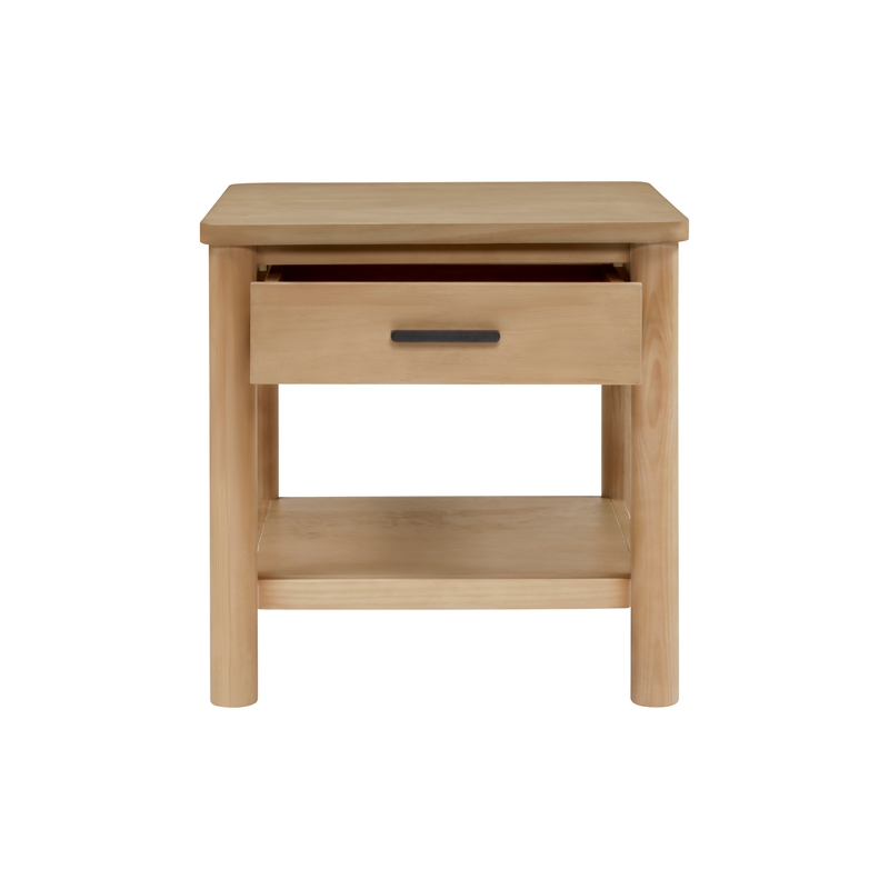 NPD Furniture Bloomfield Nightstand/Side Table in Natural Pine
