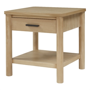 New Pacific Direct Bloomfield Nightstand/Side Table in Natural Pine