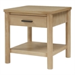 NPD Furniture Bloomfield Nightstand/Side Table in Natural Pine