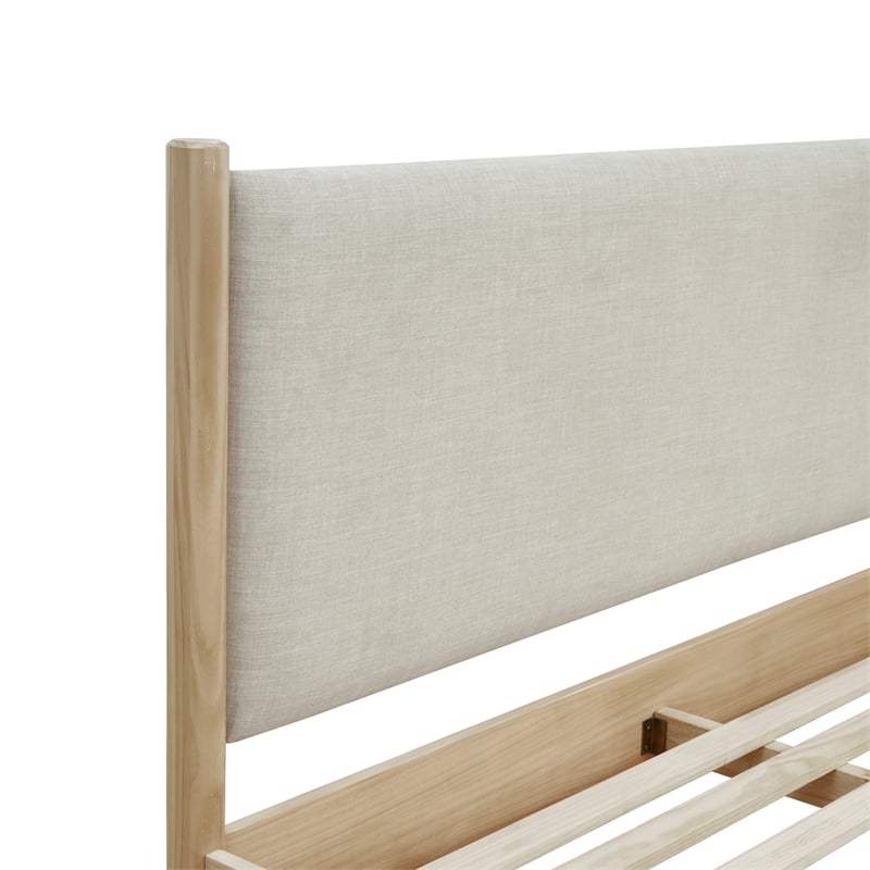 NPD Furniture Bloomfield Queen Bed Set in Natural Pine