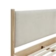 NPD Furniture Bloomfield Queen Bed Set in Natural Pine