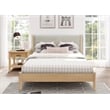 NPD Furniture Bloomfield Queen Bed Set in Natural Pine
