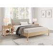 NPD Furniture Bloomfield Queen Bed Set in Natural Pine