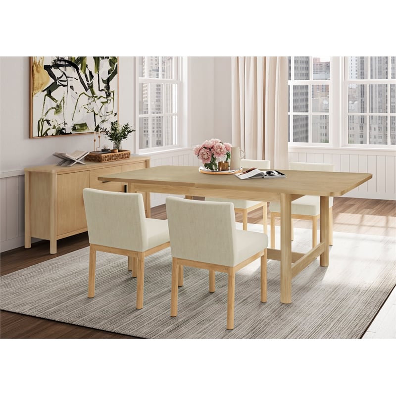NPD Furniture Bloomfield Butterfly Dining Table w/ 20