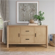 New Pacific Direct Bloomfield Sideboard 2 Drawers + 2 Doors in Natural Pine