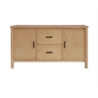 New Pacific Direct Bloomfield Sideboard 2 Drawers + 2 Doors in Natural Pine