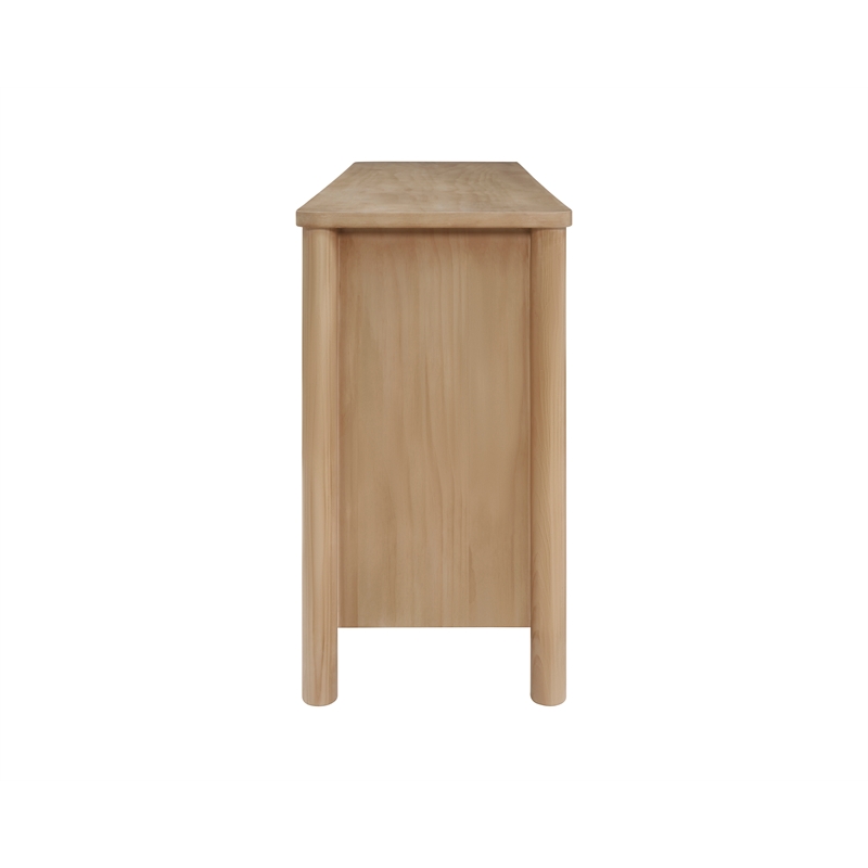 New Pacific Direct Bloomfield Sideboard 2 Drawers + 2 Doors in Natural Pine