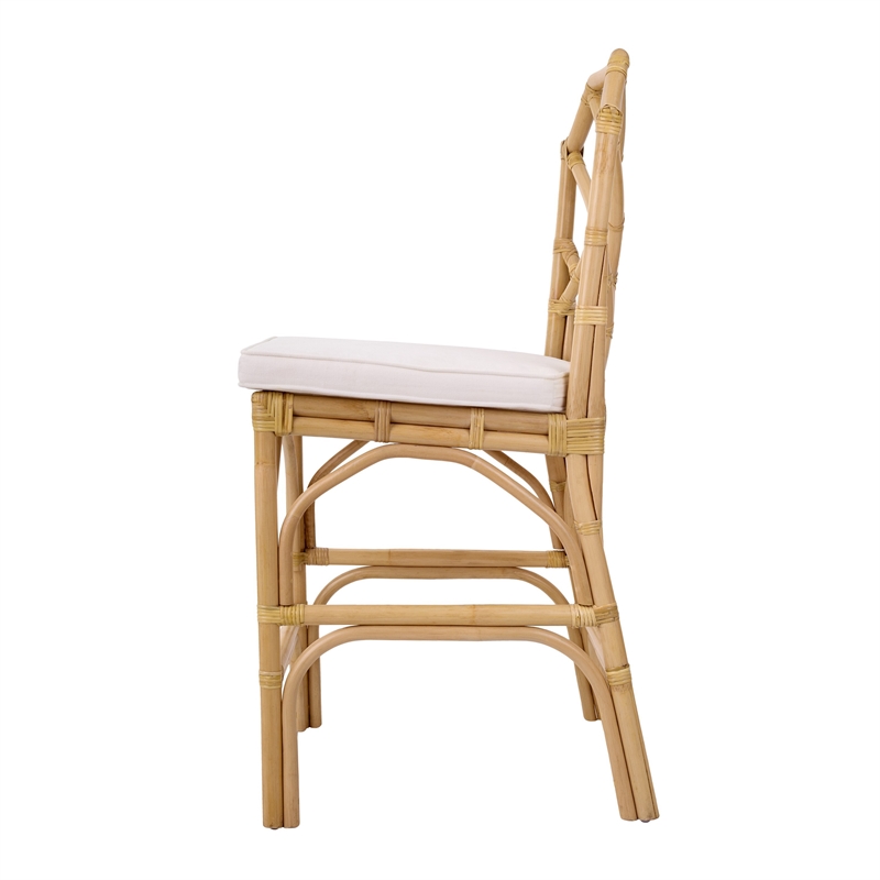 NPD Furniture Kara Rattan Counter Stool (Set of 2)