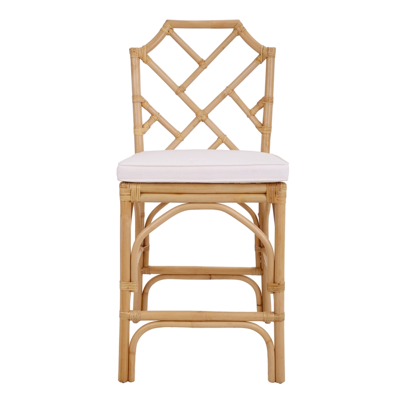 NPD Furniture Kara Rattan Counter Stool (Set of 2)