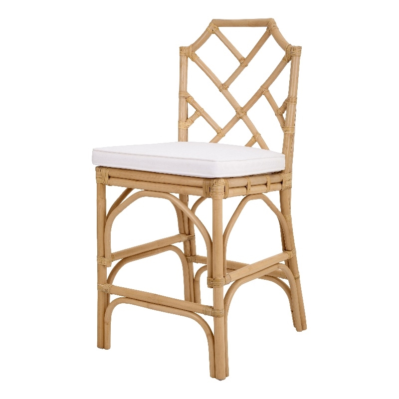 NPD Furniture Kara Rattan Counter Stool (Set of 2)