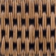 NPD Furniture Kamari Rattan Coffee Table w/ Wood Top in Canary Brown