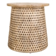 New Pacific Direct Kamari Rattan Side/End Table w/ Wood Top