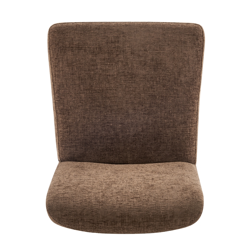 NPD Furniture Bloomfield Fabric Counter Stool in Santana Dark Brown