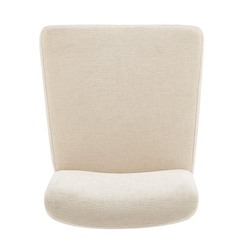 NPD Furniture Bloomfield Fabric Low-Back Dining Chair in Beige (Set of 2)