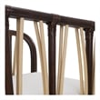 NPD Furniture Shanaya Rattan Accent Arm Chair in Paloma Brown