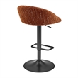 NPD Furniture Jorrell Fabric Gaslift Swivel Bar Stool (Set of 2)