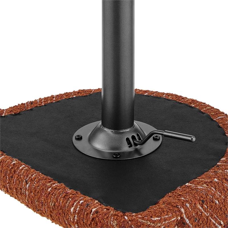 New Pacific Direct Jorrell Fabric Gaslift Swivel Bar Stool (Set of 2)