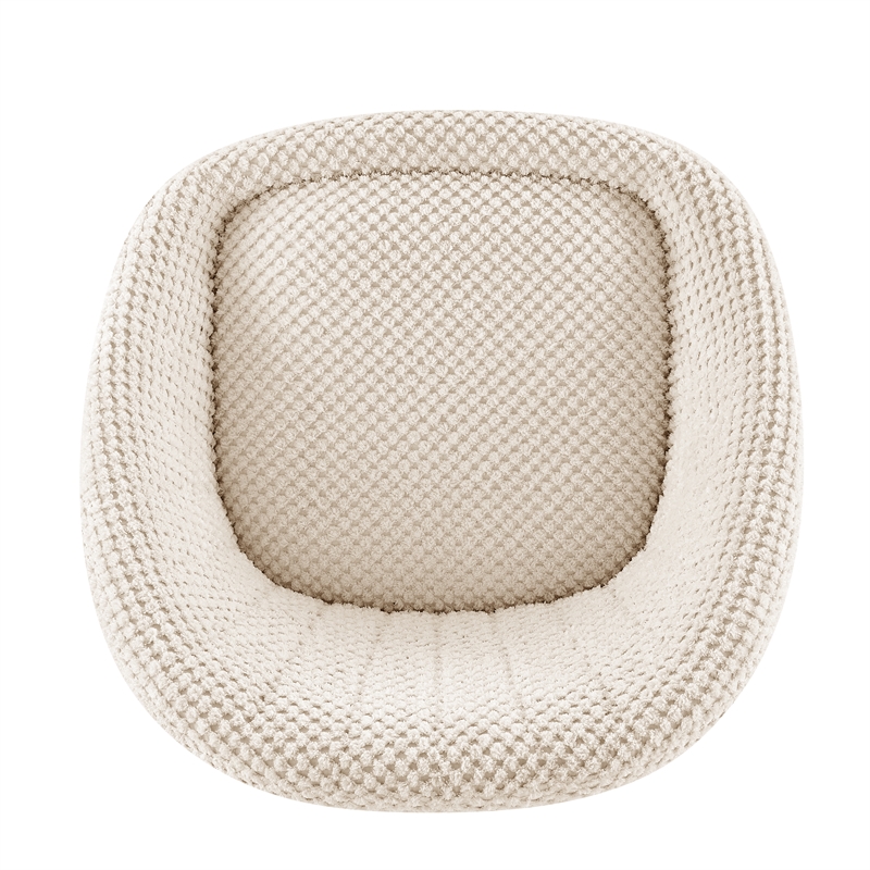 New Pacific Direct Watson Fabric Counter Stool in Georgia Cream (Set of 2)