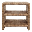 New Pacific Direct Kanza Abaca Nightstand/Side Table in Natural
