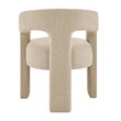 NPD Furniture Sherlyn Fabric Dining Side Chair in Barley Beige