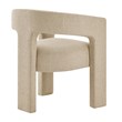 NPD Furniture Sherlyn Fabric Dining Side Chair in Barley Beige