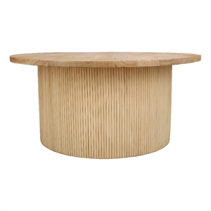 new pacific direct kiefer rattan coffee table w/ wood top in natural