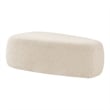 NPD Furniture Carlese Fabric Big Ottoman in Palladian Beige