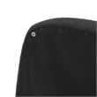 NPD Furniture Carlese Fabric Big Ottoman in Palladian Charcoal
