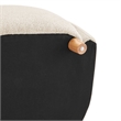 NPD Furniture Tiffani Fabric Accent Arm Chair in Palladian Beige