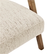 NPD Furniture Reiner Fabric Accent Arm Chairin Concord Cream