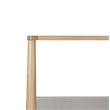NPD Furniture Bloomfield Queen Canopy Bed Set in Natural Pine