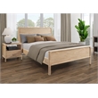 NPD Furniture Hansville Queen Bed Set in Natural Whitewash