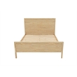 NPD Furniture Hansville Queen Bed Set in Natural Whitewash