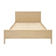 NPD Furniture Hansville King Bed Set in Natural Whitewash