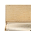 NPD Furniture Hansville King Bed Set in Natural Whitewash