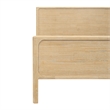 NPD Furniture Hansville King Bed Set in Natural Whitewash