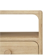 NPD Furniture Hansville Nightstand/Side Table in Natural Whitewash