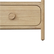 NPD Furniture Hansville Nightstand/Side Table in Natural Whitewash