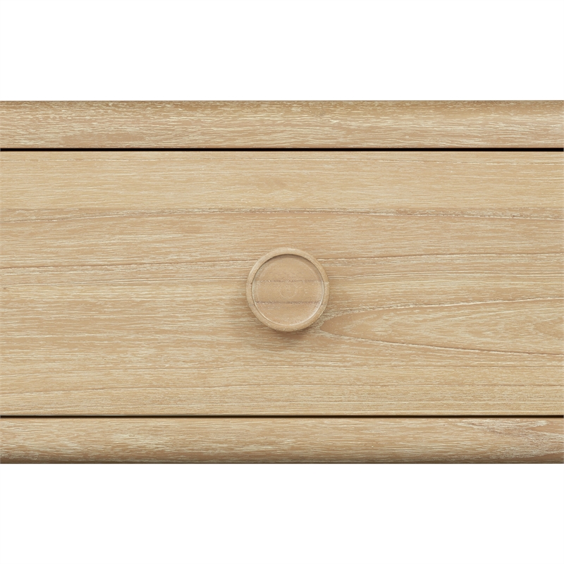 NPD Furniture Hansville Nightstand/Side Table in Natural Whitewash