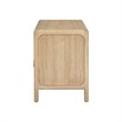 NPD Furniture Hansville Nightstand/Side Table in Natural Whitewash