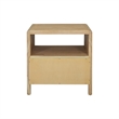 NPD Furniture Hansville Nightstand/Side Table in Natural Whitewash