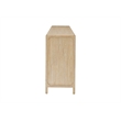 NPD Furniture Hansville Dresser 6 Drawers in Natural Whitewash