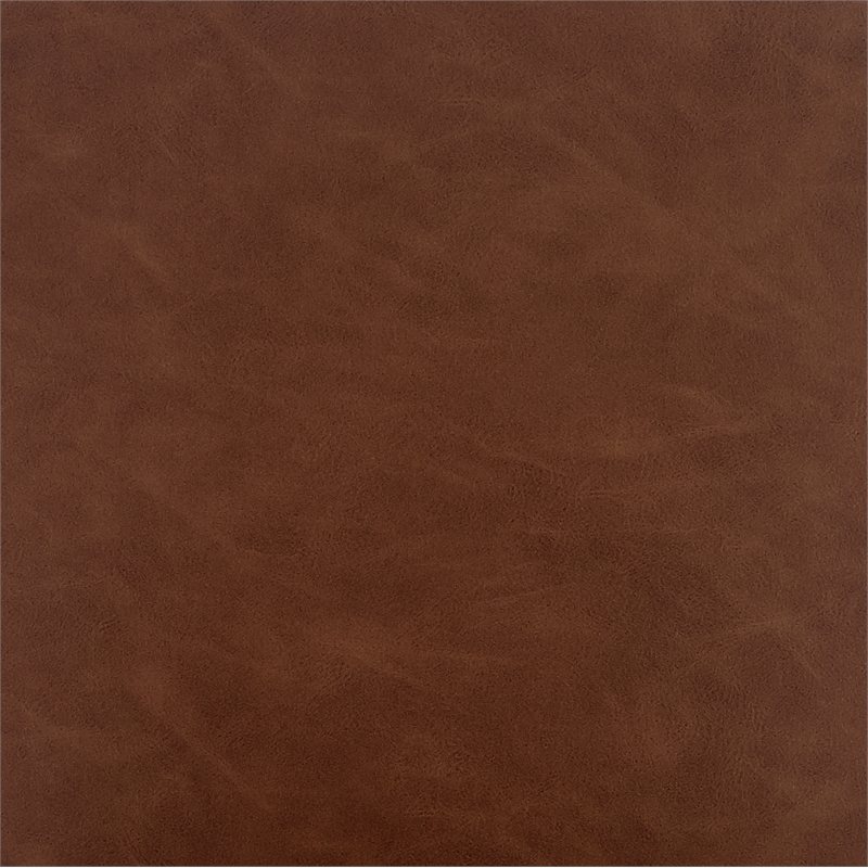 New Pacific Direct Finley Faux Leather Counter Stool in Vintage Cognac